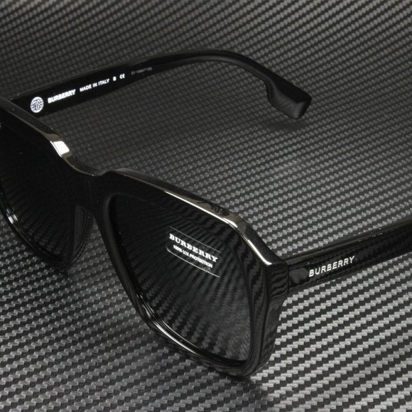 Burberry Black Men's Sunglasses New - Picture 1 of 5